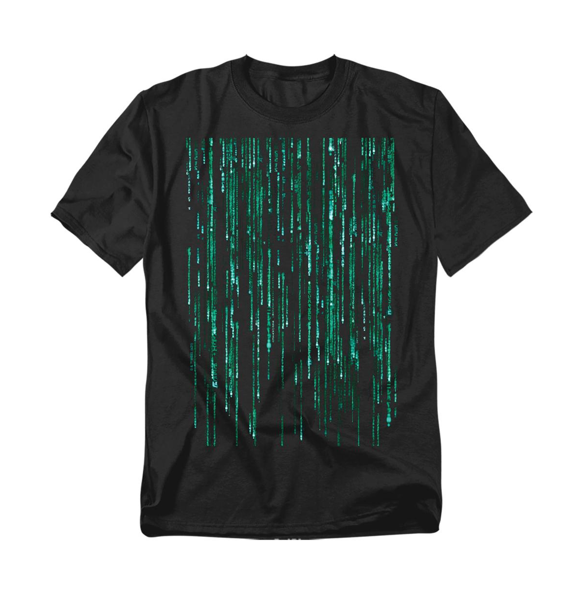 Men's The Matrix Code Logo T-Shirt - Black