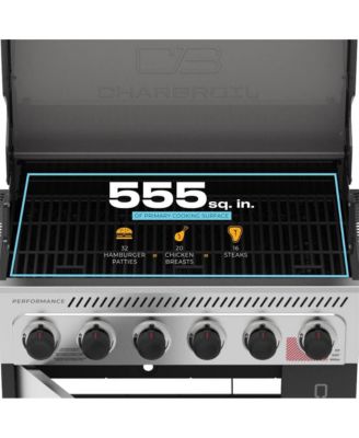 Performance Series FlavorMax 6-Burner Gas Grill - Stainless