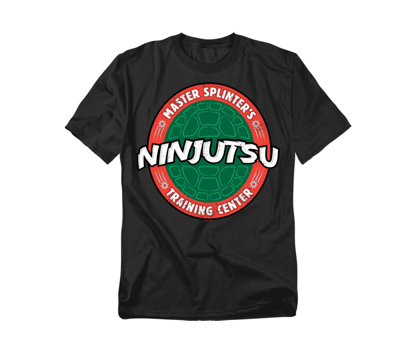Мужская футболка Logovision Teenage Mutant Ninja Turtles Ninjutsu School, цвет: Чёрный — фото 1