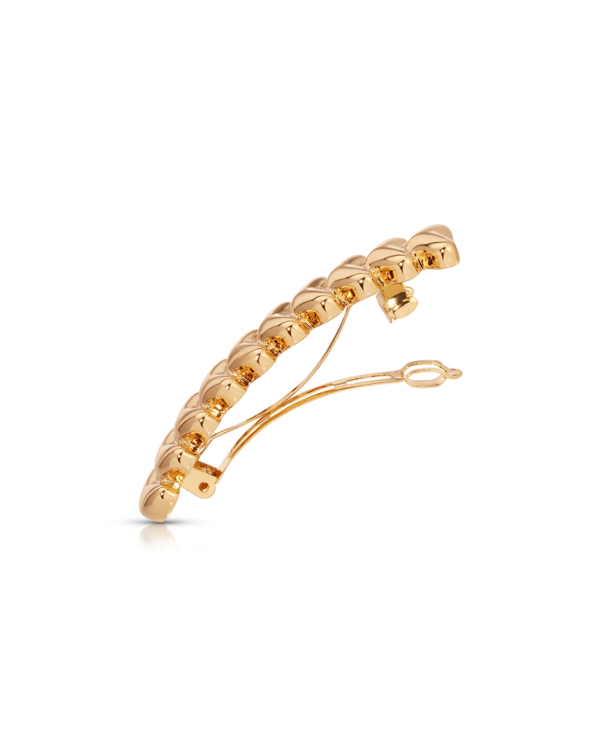 Ettika Moderna Chevron Hair Clip In Gold