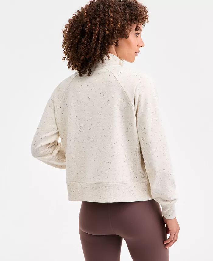 Women's Fleece Quarter-Zip Sweatshirt - thumbnail 9