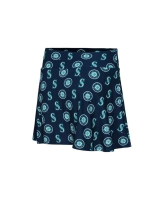 Women's&nbsp;2-Piece Navy Seattle Mariners Knit Tank Top and Skort Set