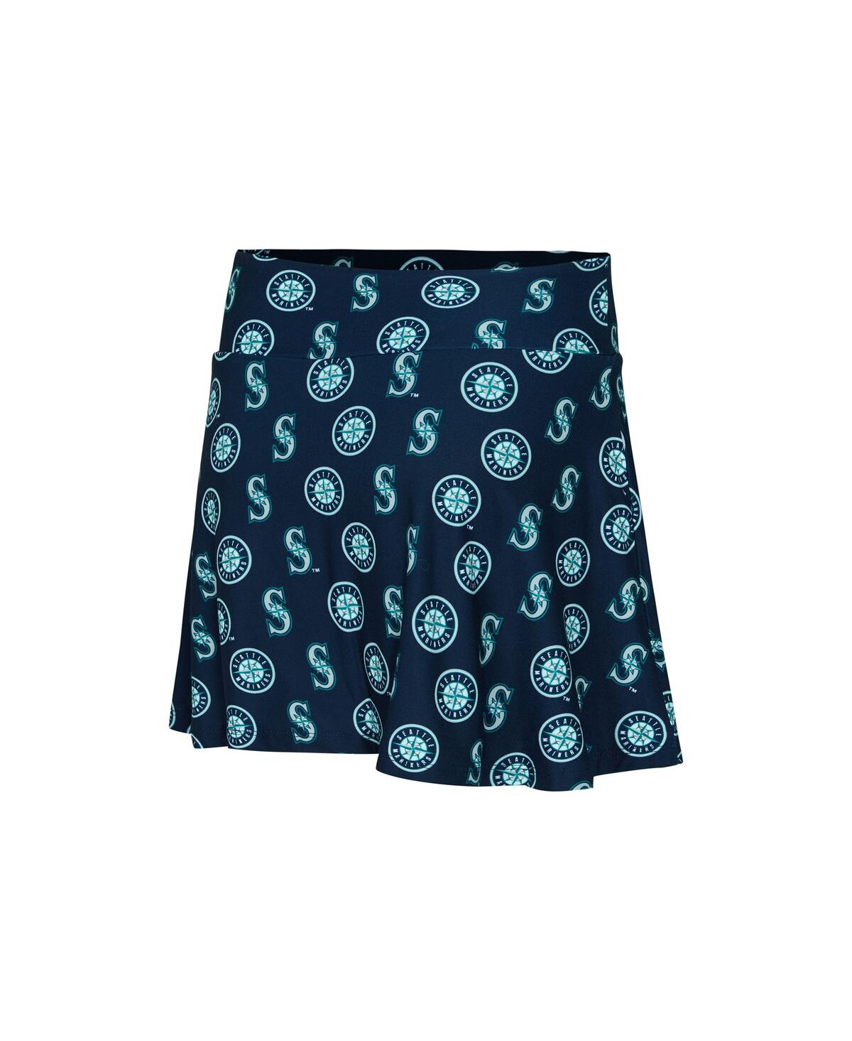 Concepts Sport Women'sâ 2-piece Navy Seattle Mariners Knit Tank Top And Skort Set In Multi