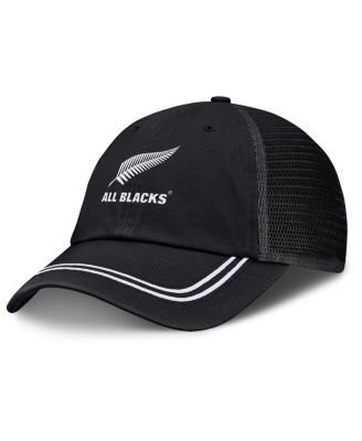 Fanatics - Men's Black New Zealand Rugby All Blacks Advantage Trucker Adjustable Hat