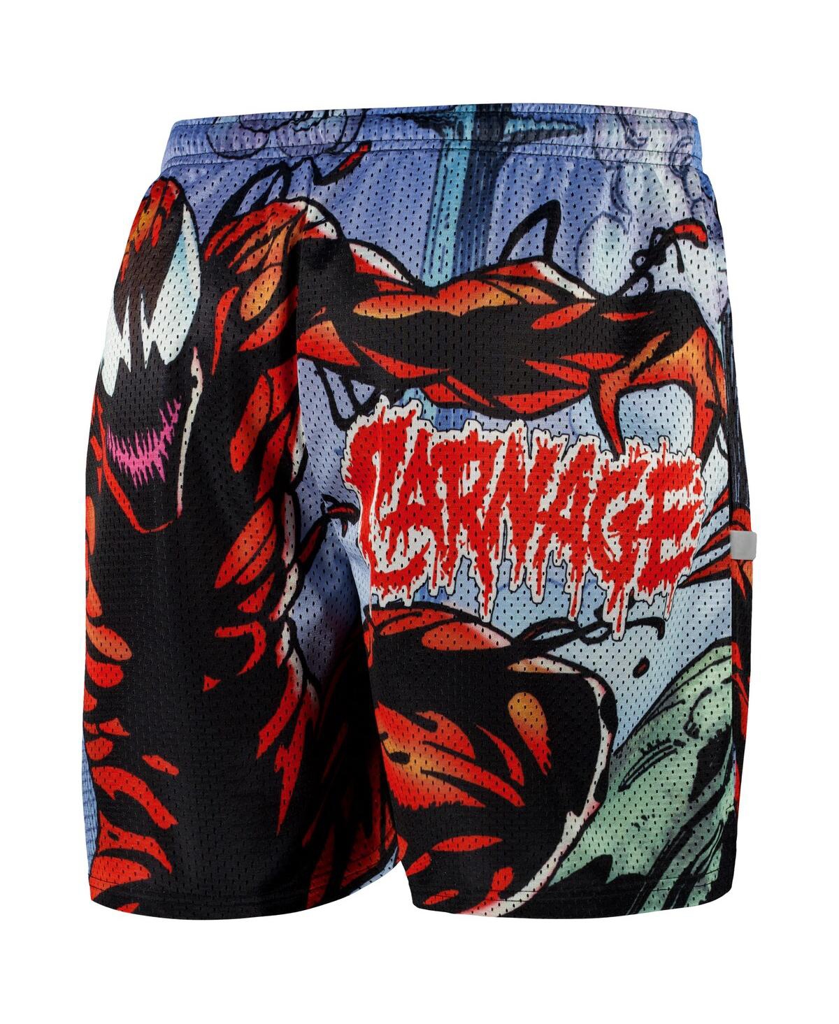 Chalk Line Men's Blue Venom Absolute Carnage 1 Retro Shorts In Blue