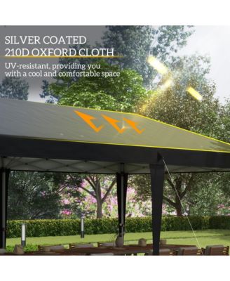 Extra Large 10' x 19' Pop Up Canopy with Carry Bag,