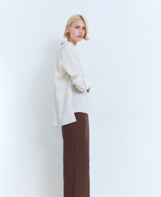 Women's Straight-Fit Suit Pants