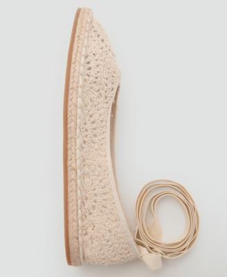 Women's Crochet Ballet Flats