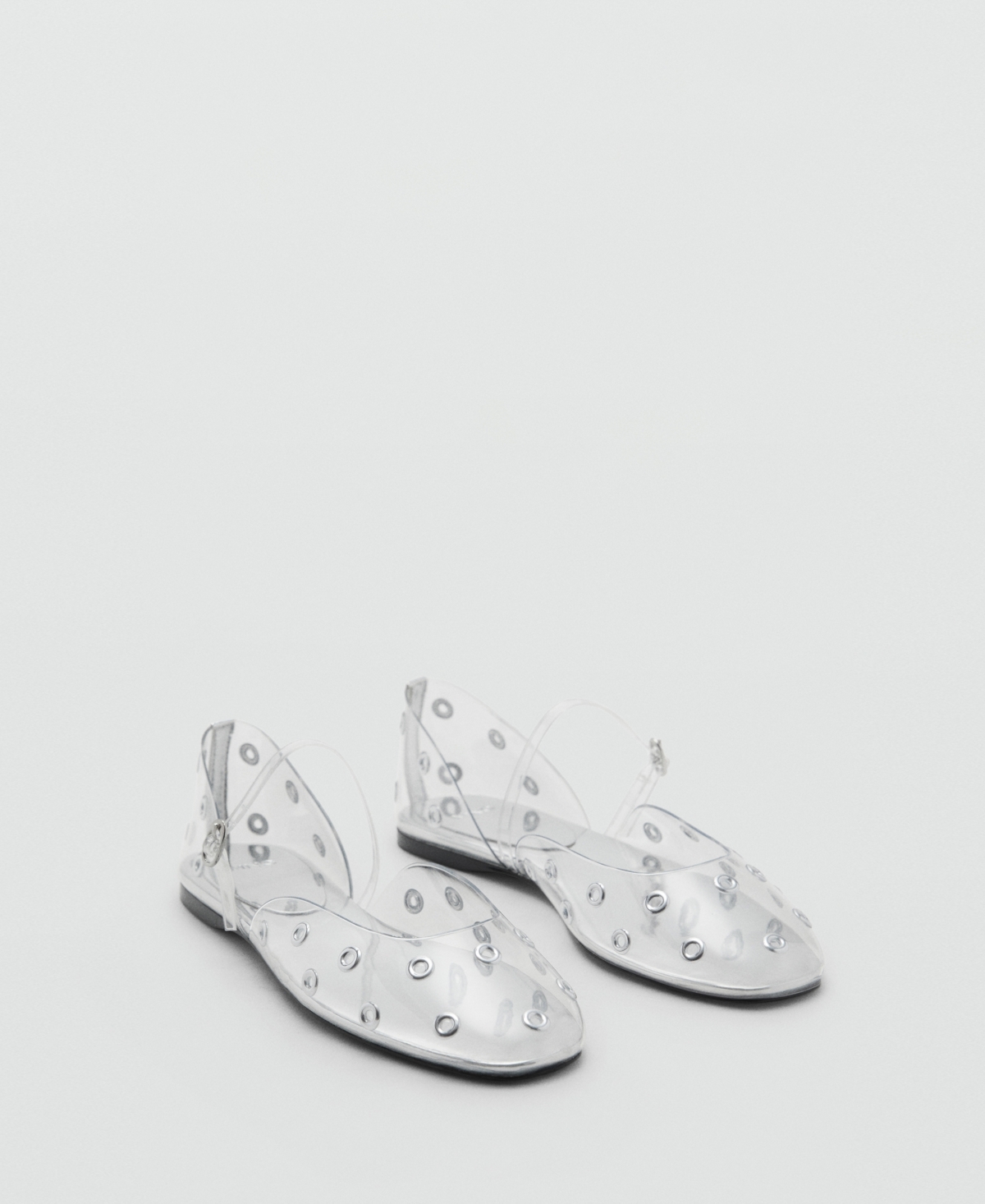 Mango Women's Eyelets Vinyl Shoes