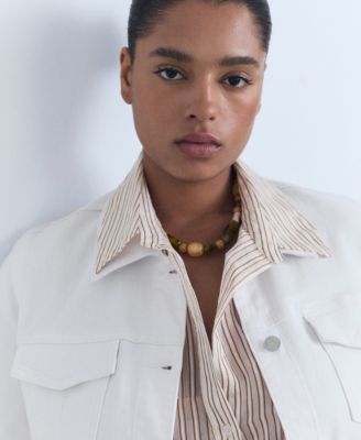 Women's Pockets Denim Jacket