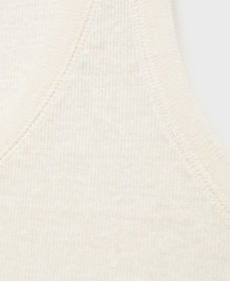 Women's Strap Linen Top