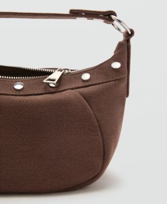 Women's Studded Shoulder Bag