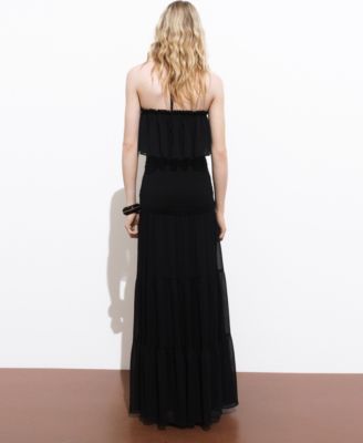 Women's Ruffled Maxi Dress