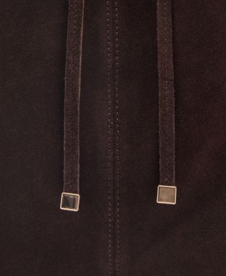 Women's Suede Shopper Bag