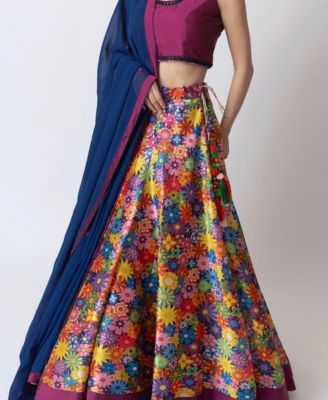 Women's Floral Lehenga Choli