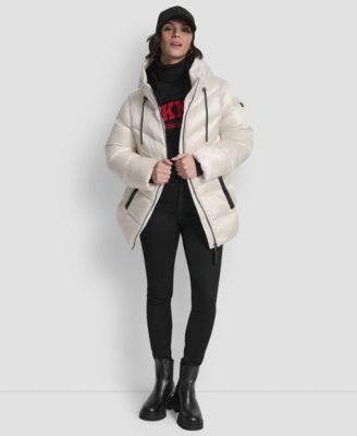 Women's Shine Hooded Puffer Coat