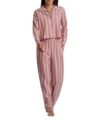 Women's Long Sleeve Top and High-Waist Pant Set