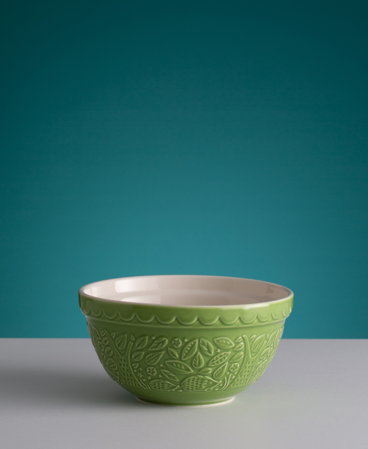 Mason Cash In The Forest Mixing Bowls, Set Of 2 In Green