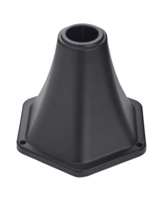 72" Outdoor Solar Light Post, Triple Head Lamp,