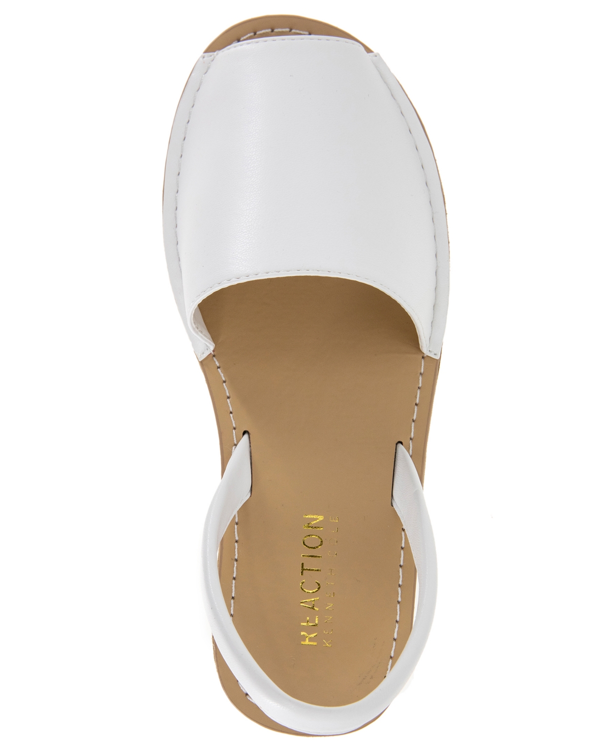 Kenneth Cole Reaction Women's Fine Glass Wedge Sandals In White