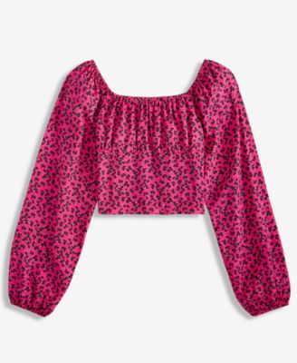 Girls 7-16 Milkmaid Top