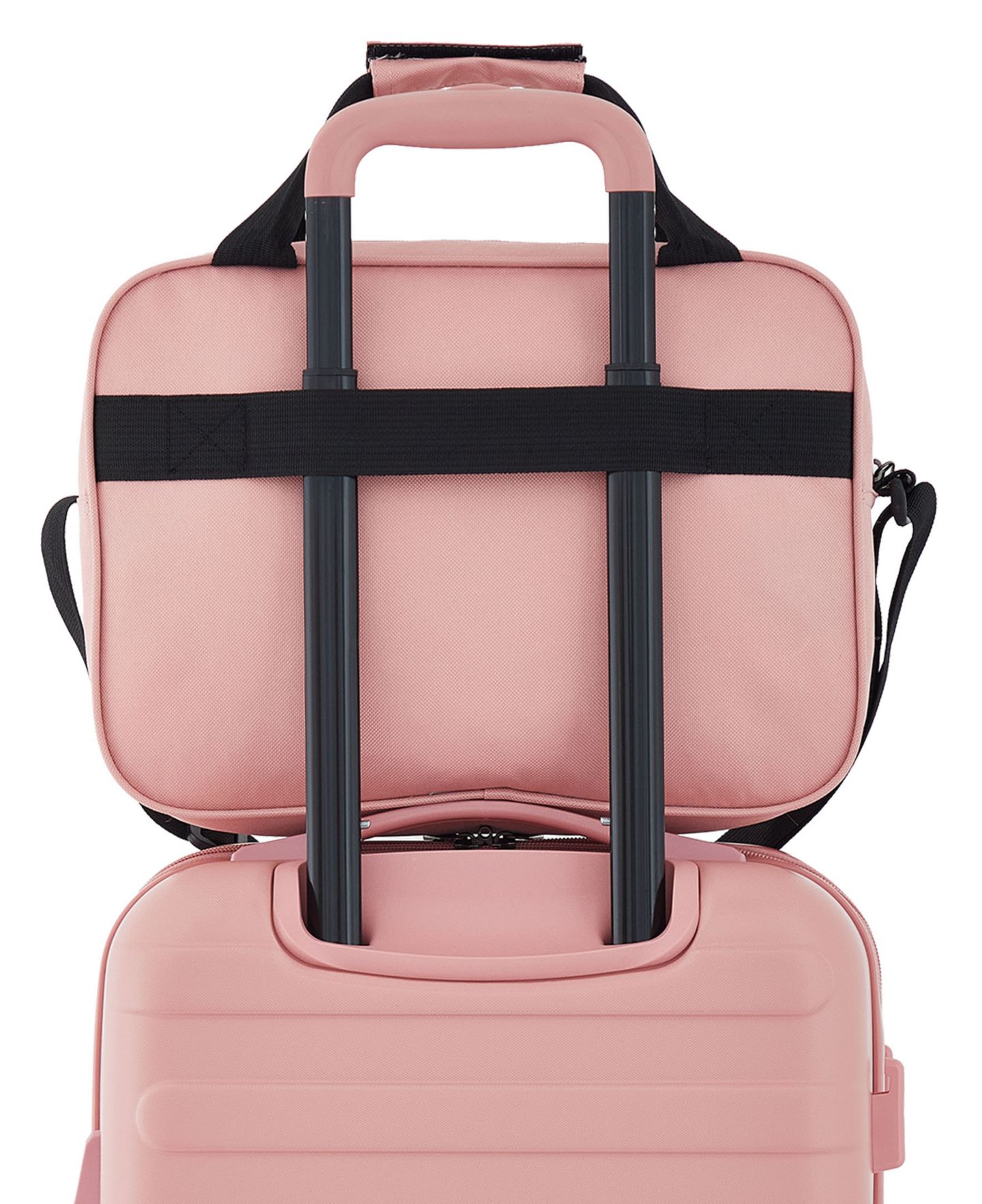 Чемоданы Travelers Club Austin 4-Pc. Hardside Luggage Set, цвет: Пудровый — фото 14