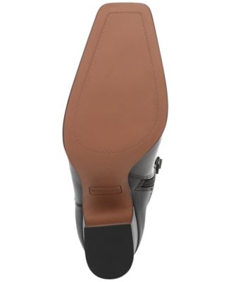 Women's Jonie Wide Calf Square Toe Zip Tall Boots