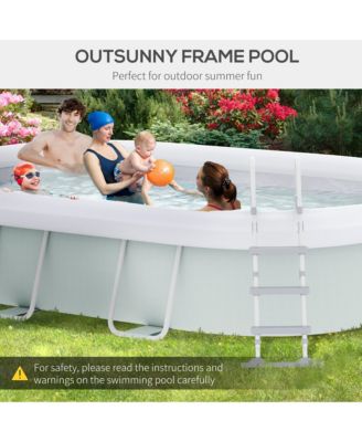 Above Ground Swimming Pool, Semi-Inflatable Frame Pool,