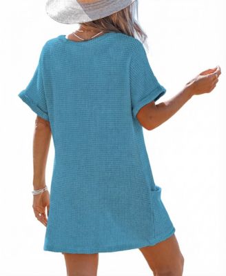 Women's Sunny Days Cover-Up Mini Beach Dress