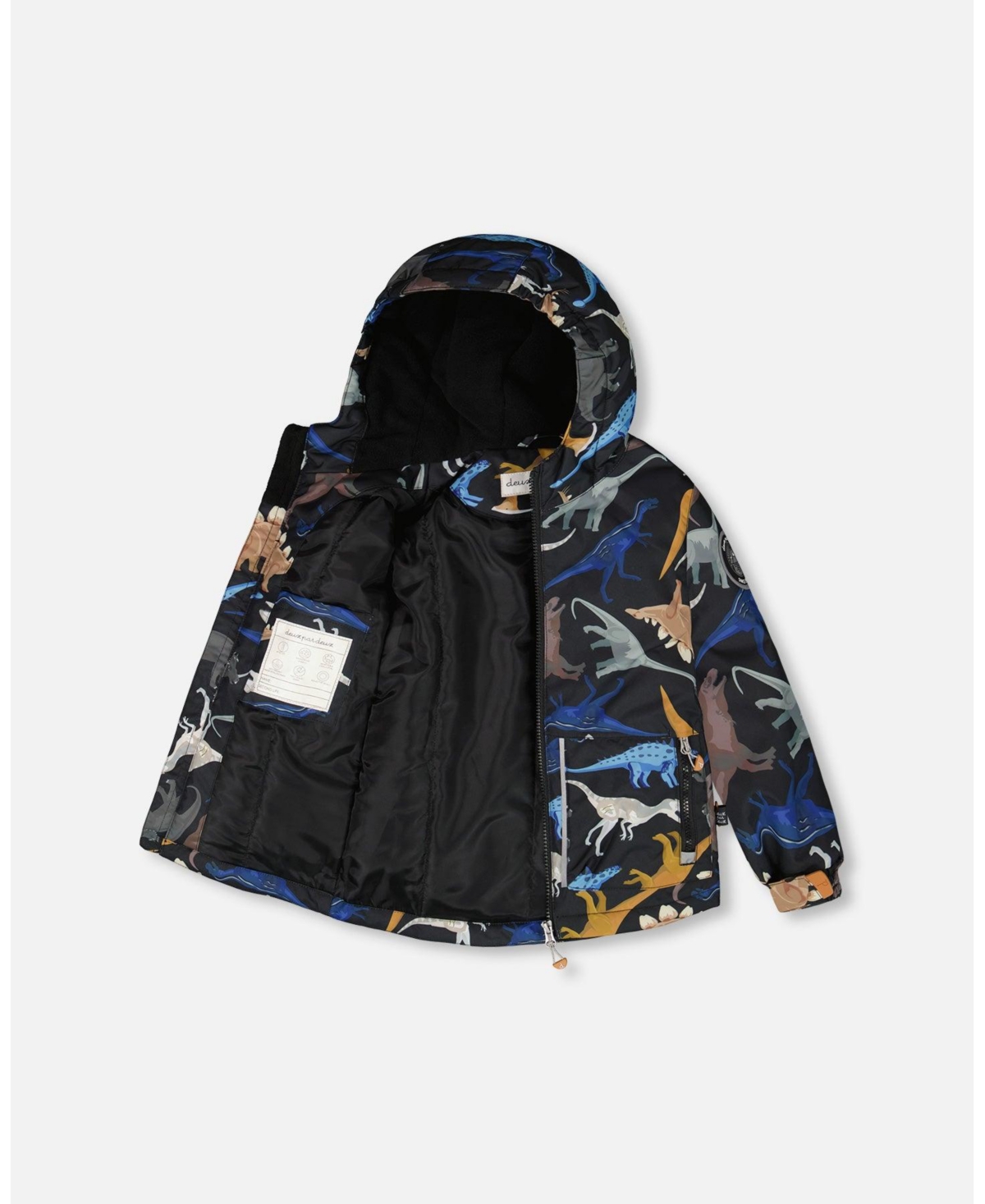 Deux par Boy Two-Piece Chill Outerwear Set with Light Insulation Blue