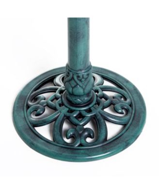 28" Outdoor Bird Bath Fountain Backyard Feeder Sd Ornaments