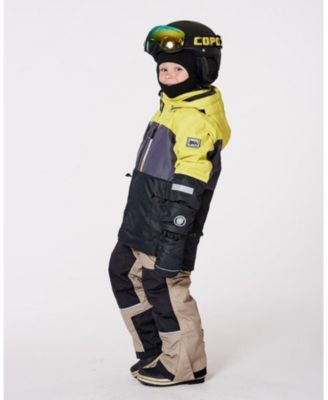 Boy Two-Piece Teknik Snowsuit Colorblocked Light Khaki Green - Toddler|Child