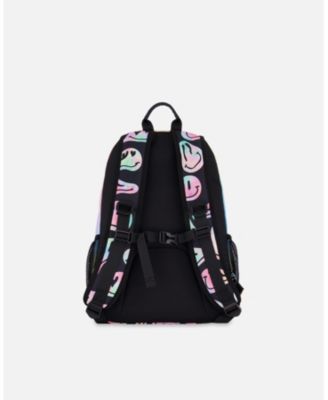 Girl Kids Backpack Smiley Face Girl - Toddler|Child