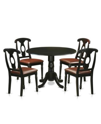 5 Pc Dinette Table set - Small Kitchen Table and 4 Dining Chairs