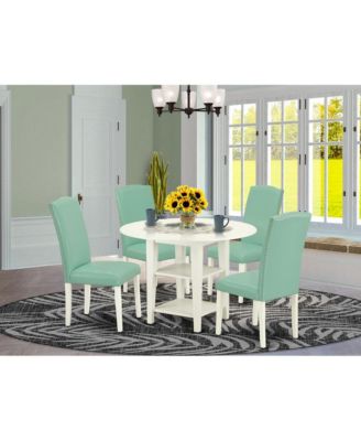 Dining Room Set Linen White