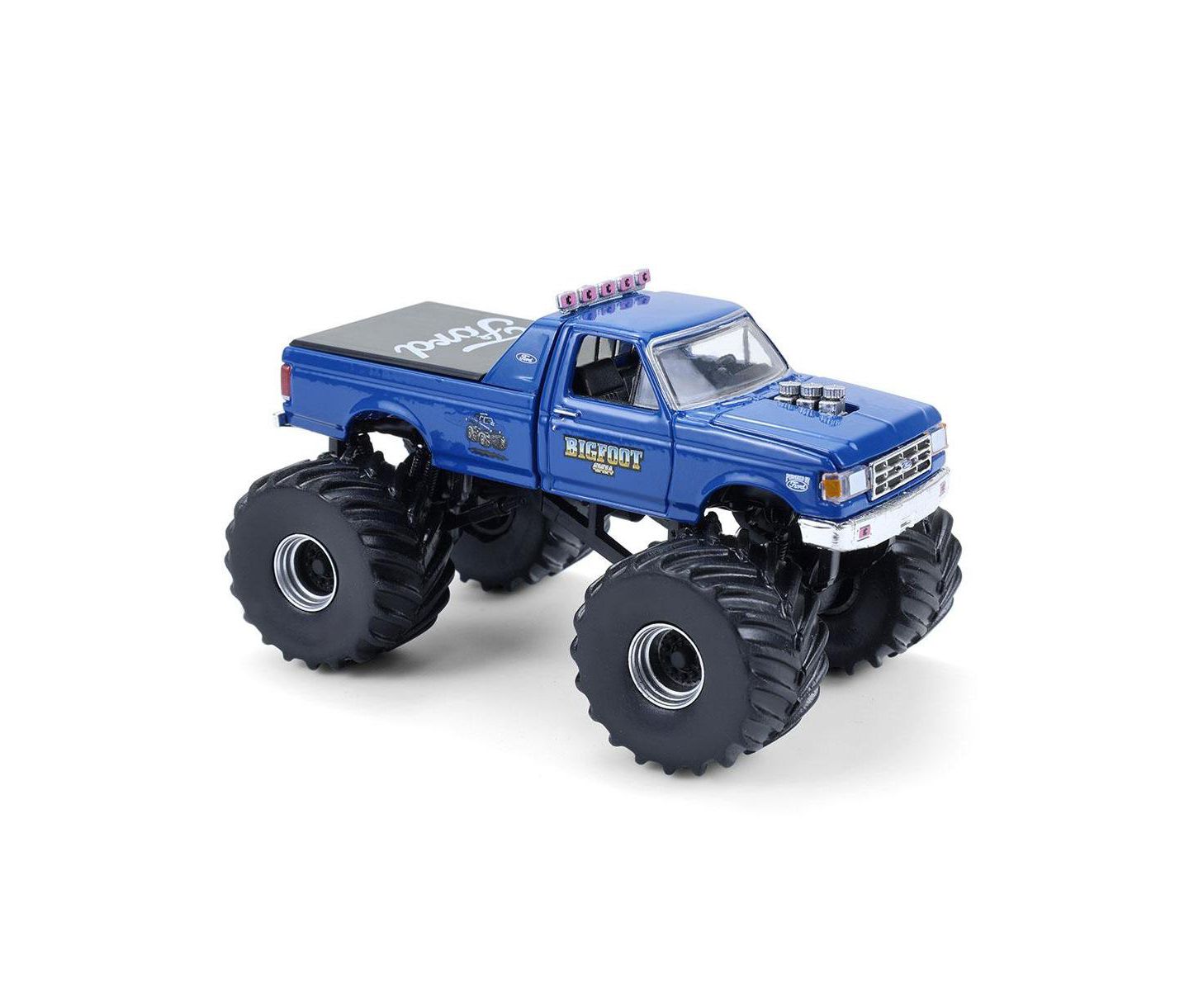 Детская игрушка Greenlight 1/64 1990 Ford F-350, Bigfoot #4, Kings of Crunch Series 16 — фото 2