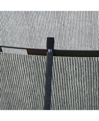 10ft Outdoor Trampoline with Net Enclosure, Curved Poles,