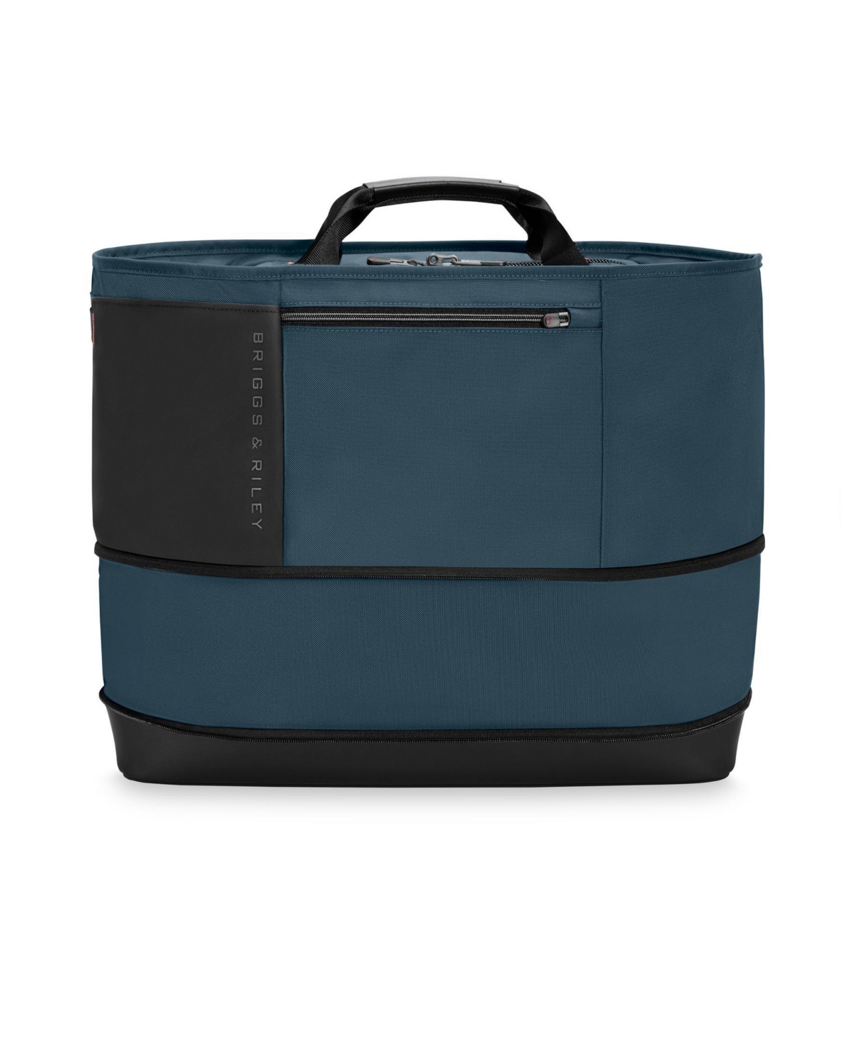 Briggs & Riley Expandable Overnighter In Blue