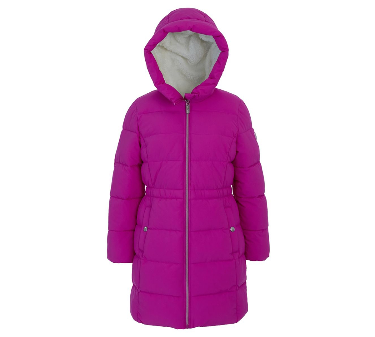 Bcbg Toddler And Little Girls Walker Berber Lined Puffer Jacket In Pink
