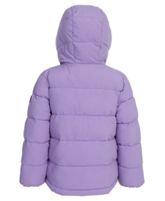 BCBG Toddler and Little Girls Berber Lined Puffer Jacket