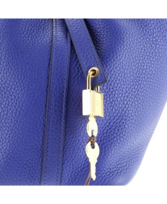 Pre-Owned Hermes PM Picotin Lock Bag Clemence