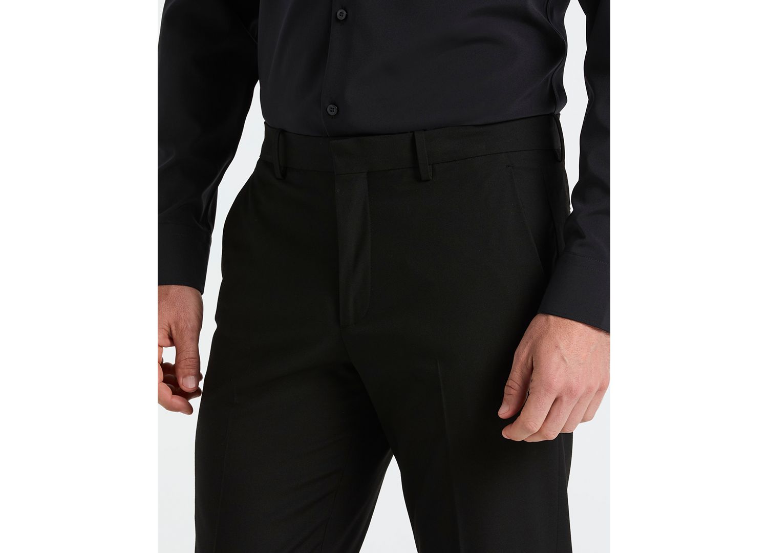 Men's Dobby Louis Slim-Fit Suit Pants