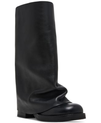 Benton Mid-Shaft Foldover Cuffed Moto Boots