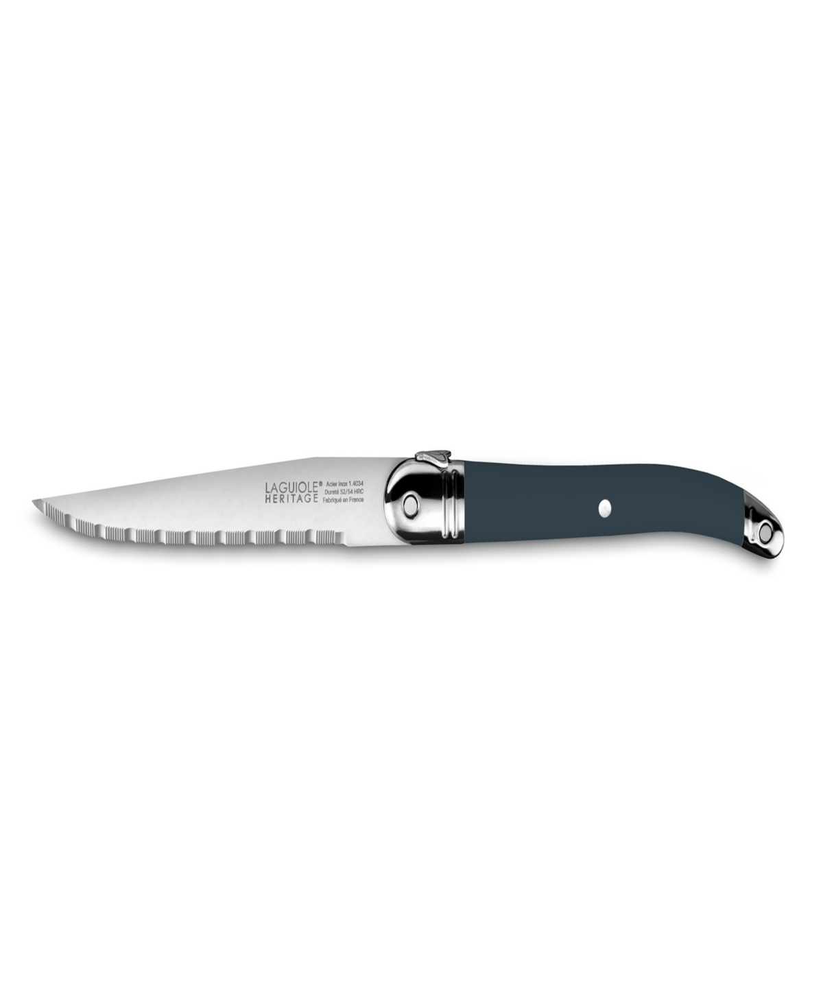 Laguiole Heritage Stainless Steel 6-pc. Steak Knife Set In Blue