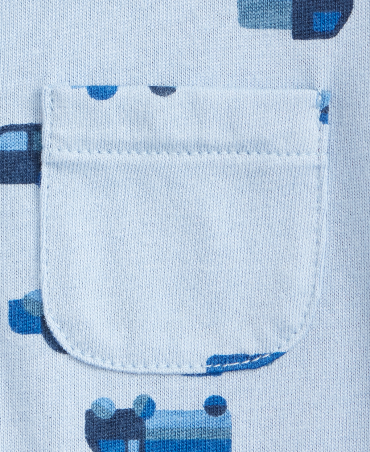 First Impressions Baby Boys (0-24) Geo Trucks Sunsuit, Macy's Exclusive In Blue