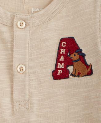 Baby Boys Varsity Dog Sunsuit, Macy's Exclusive