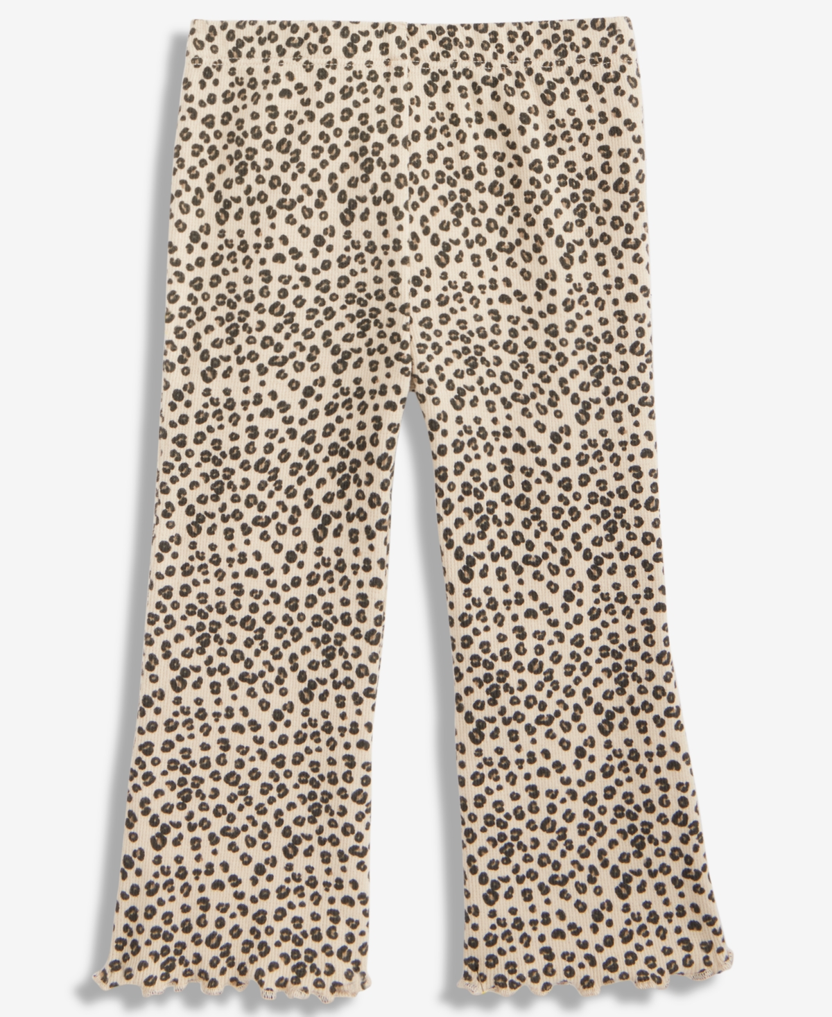 First Impressions Baby Girls Leopard-print Rib Pants, Macy's Exclusive