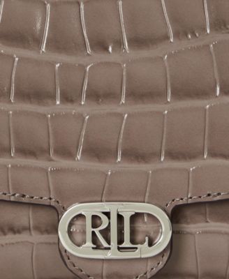 Adair Croc-Embossed Leather Small Crossbody