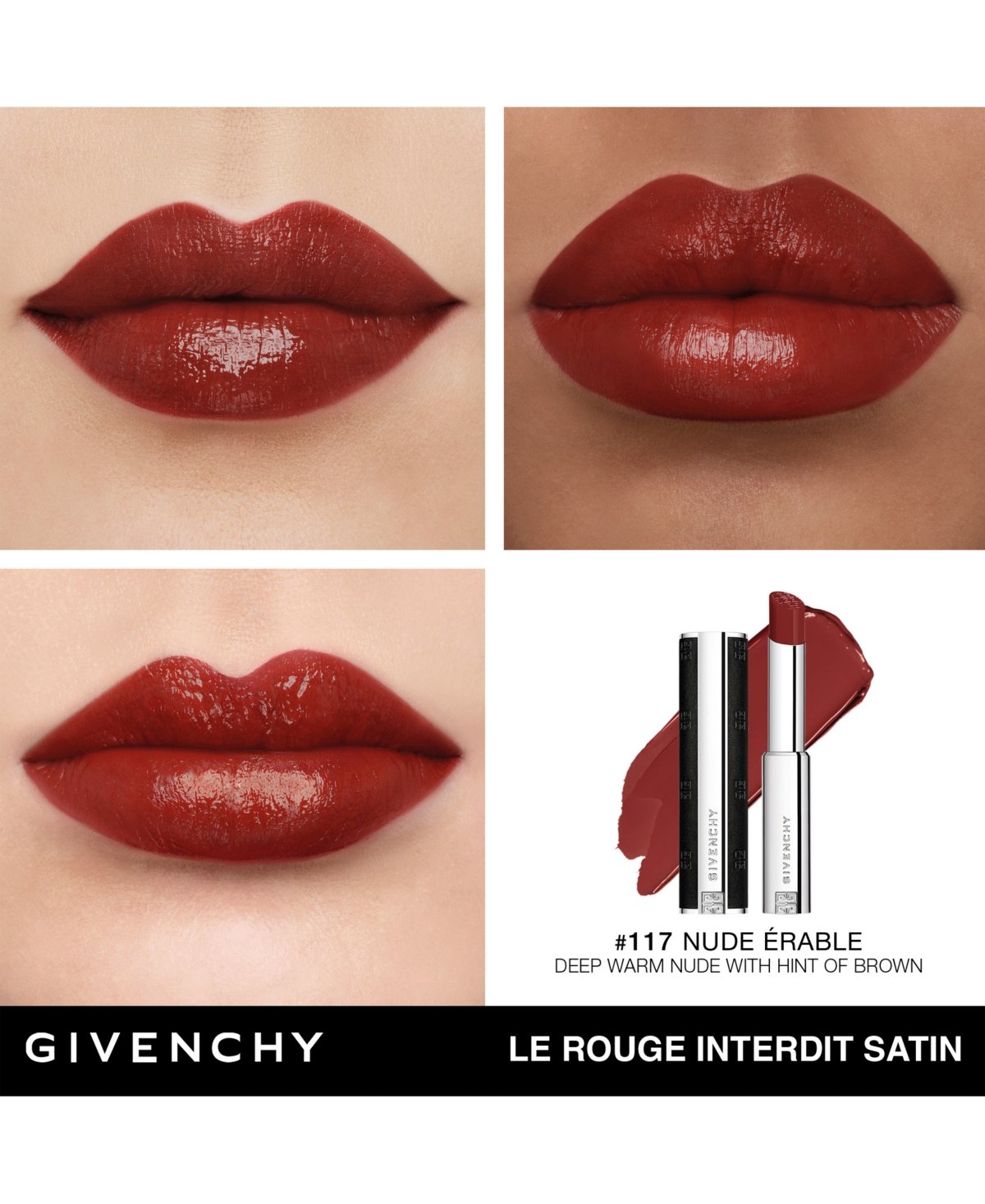 Givenchy Le Rouge Interdit Satin Hydrating Lipstick