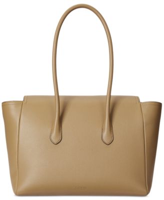 Pebbled Leather Extra-Large Tanner Satchel
